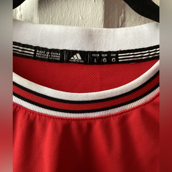 Adidas Bulls Derrick Rose #1 Jersey with White Trim - Picture 3 of 7